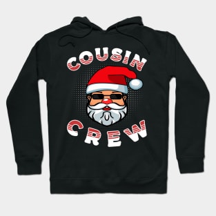 Christmas Cousin Crew Santa Claus Hoodie